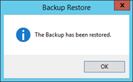 Backup Restore 2